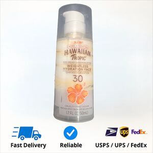 Hawaiian Tropic Weightless Hydration Sunscreen SPF 30 Face Sunscreen 1.7oz